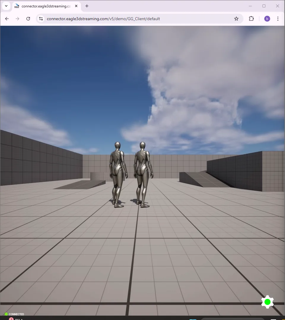 Two players in the same multiplayer session